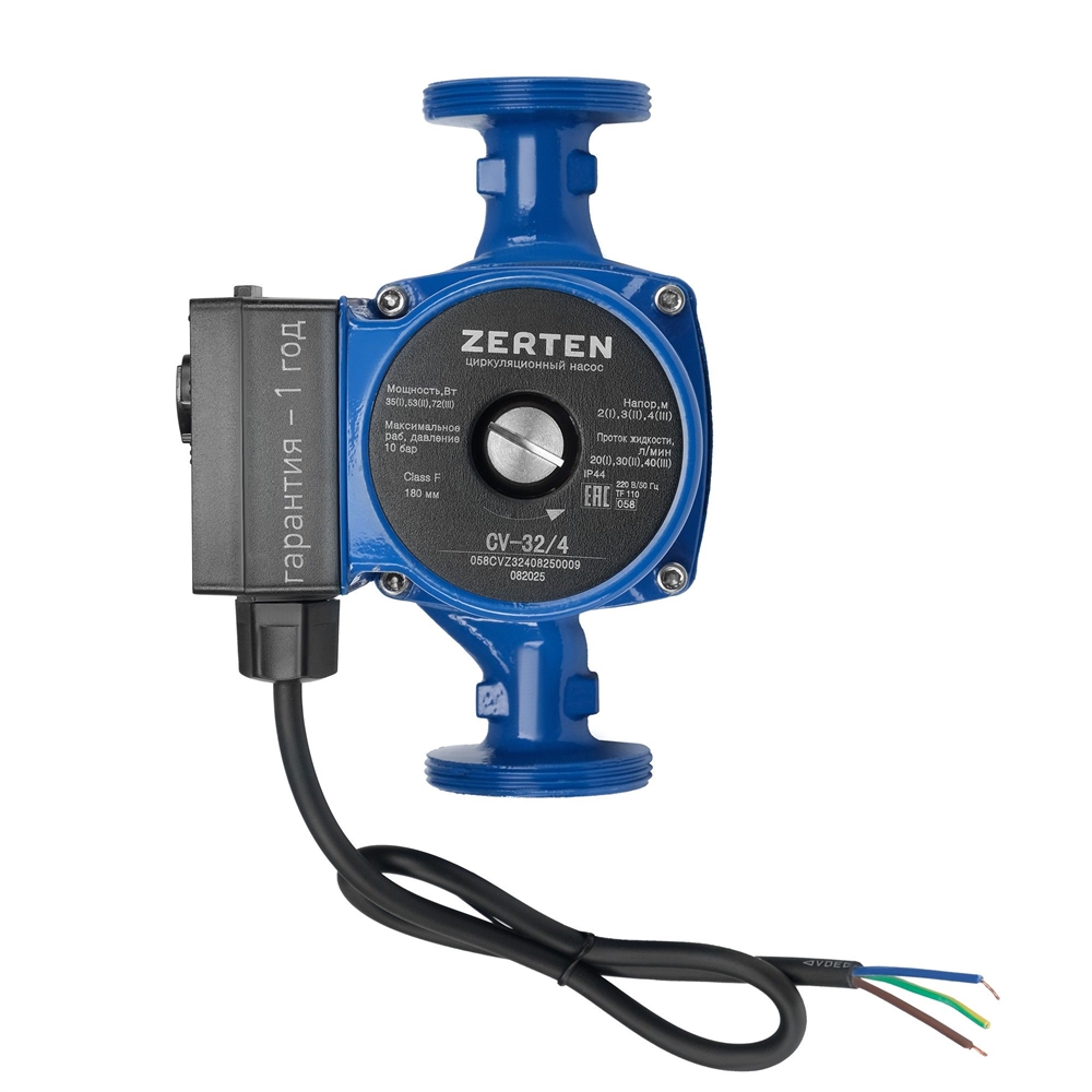 Циркуляционный насос с мокрым ротором Zerten 32 oasis 1964