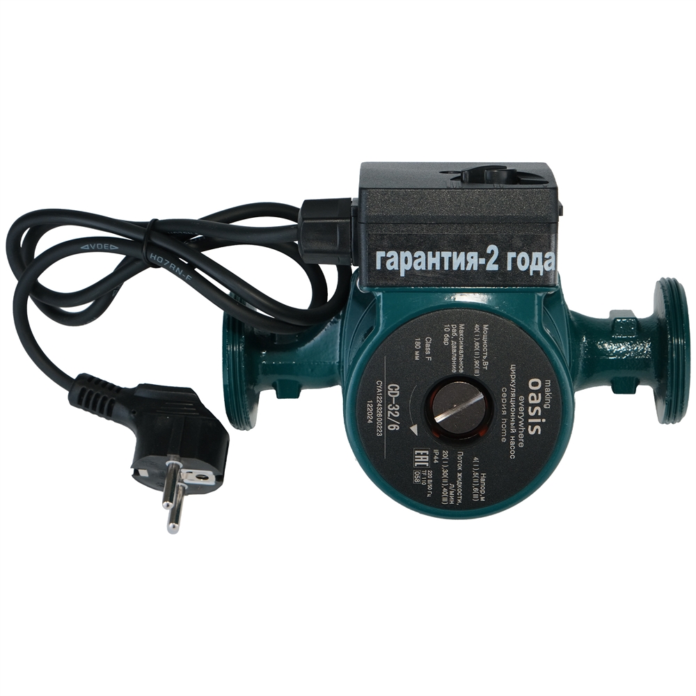 Циркуляционный насос с мокрым ротором серия Home CD-32/6 oasis 2297