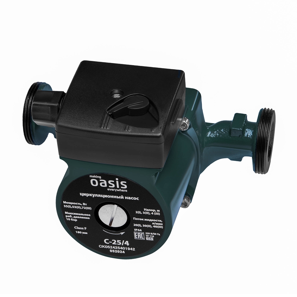 Циркуляционный насос с мокрым ротором C-25/4 oasis 303