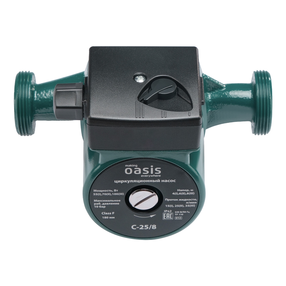 Циркуляционный насос с мокрым ротором C-25/8 oasis 307