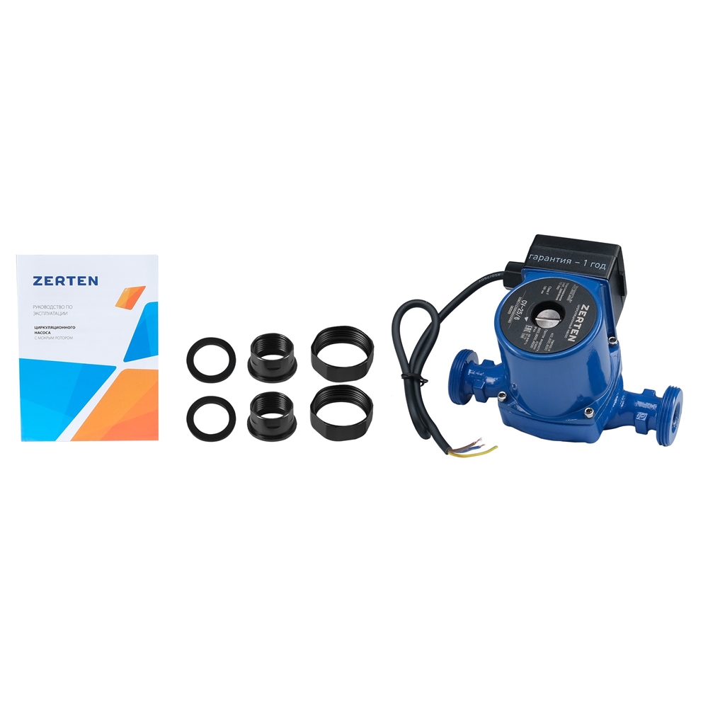 Циркуляционный насос с мокрым ротором Zerten CV-25/6 oasis 3194