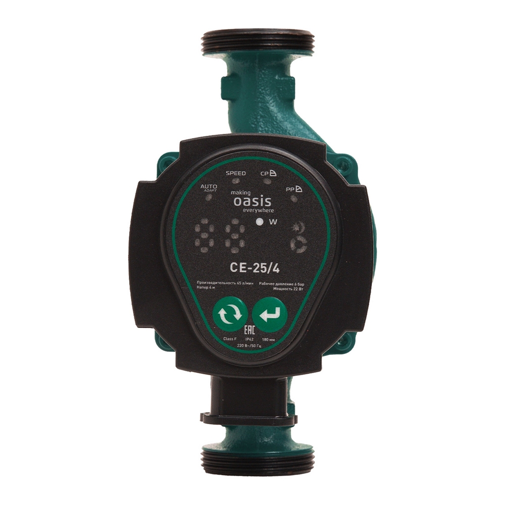 Циркуляционный насос с импульсным управлением CE-25/4 oasis 322