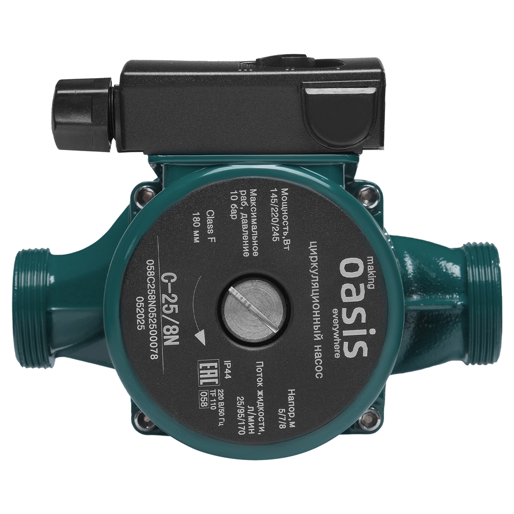 Циркуляционный насос с мокрым ротором C-25/8N oasis 501