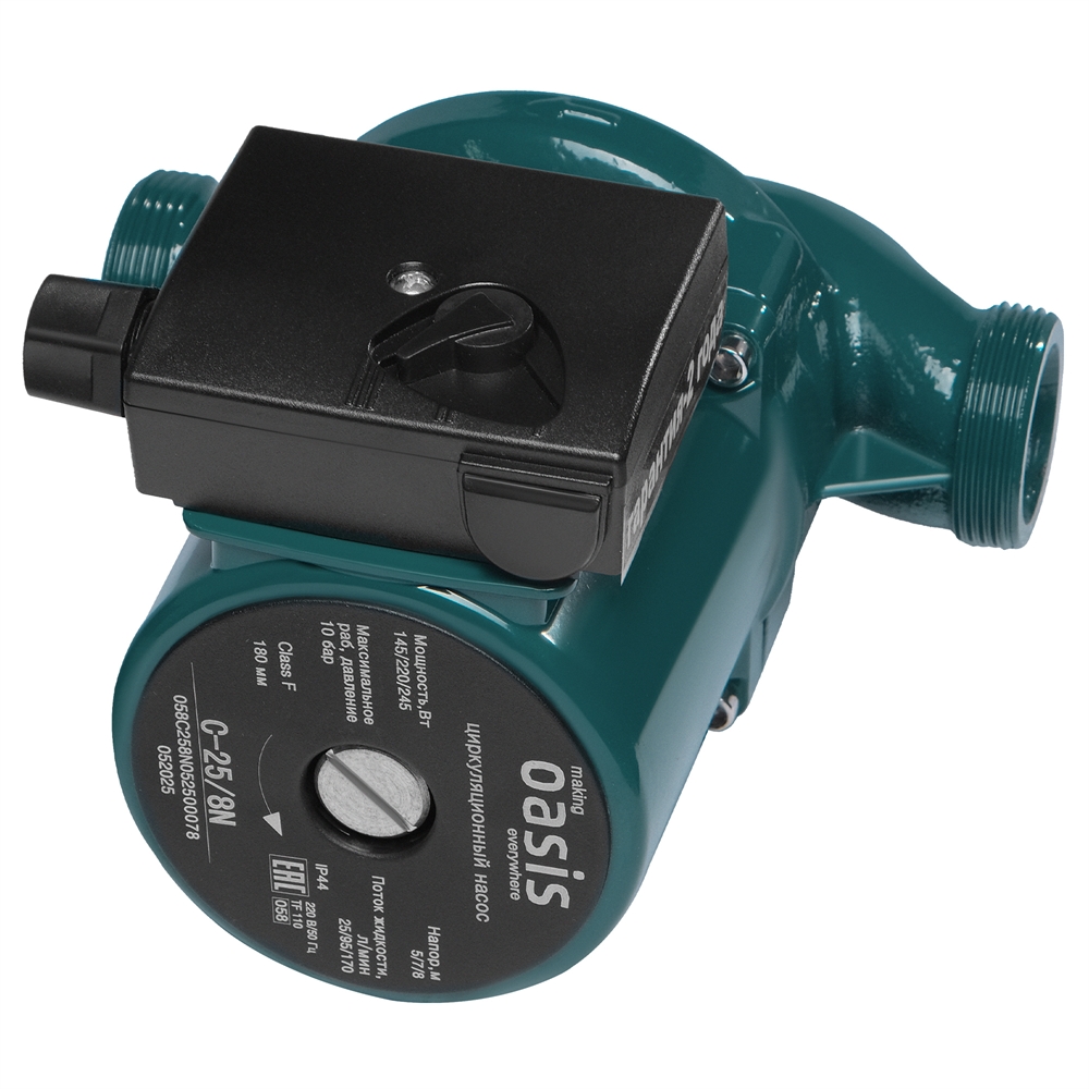 Циркуляционный насос с мокрым ротором C-25/8N oasis 501