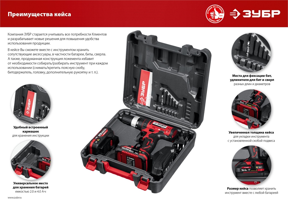 ЗУБР  С1-18, 18 В, 40 Н·м, без АКБ, ударная дрель-шуруповерт (ДШУ-185) ДШУ-185