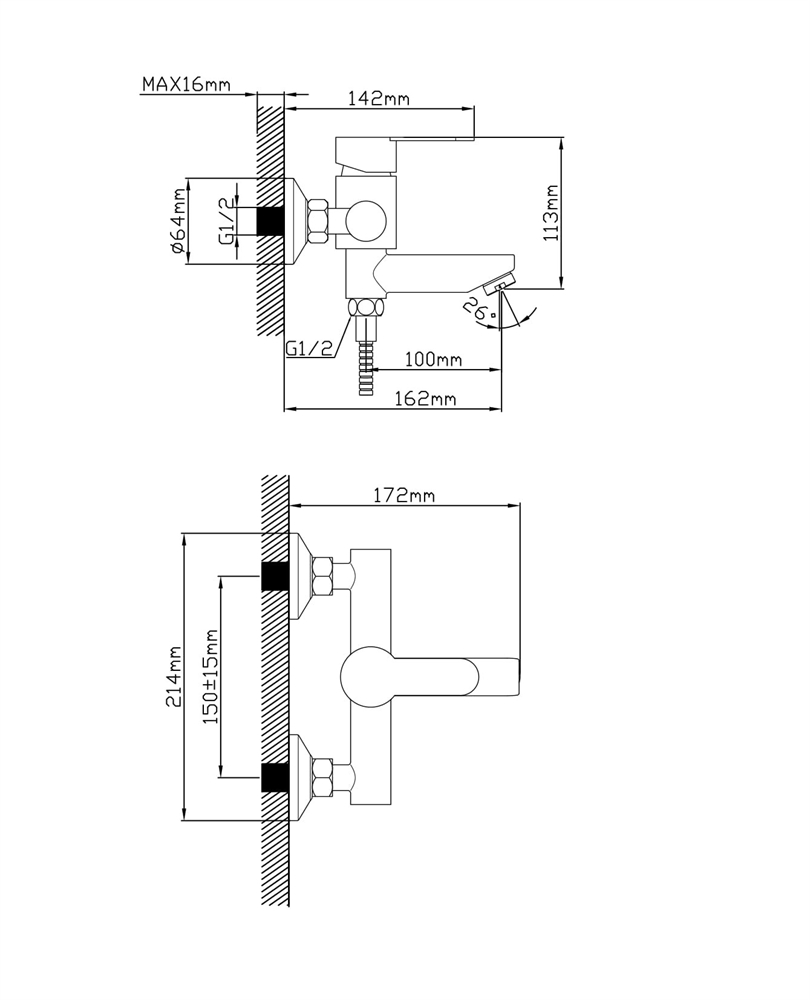 Смеситель SUS2001М_Car oasis 2198