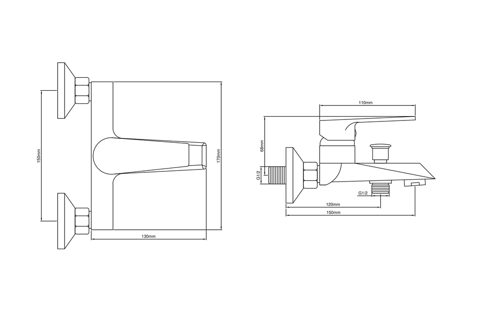 Смеситель L2002М oasis 2229