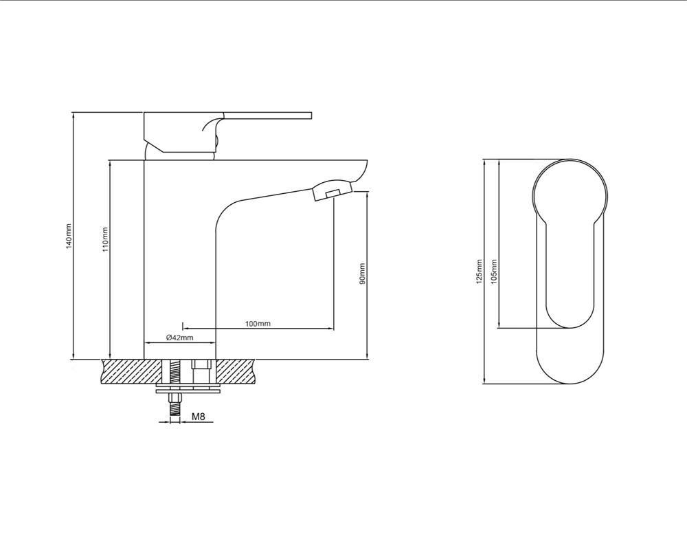 Смеситель L3007МSh_Gus oasis 2231