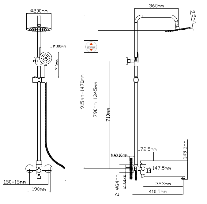 Смеситель SUS2000МSt_Car oasis 2232