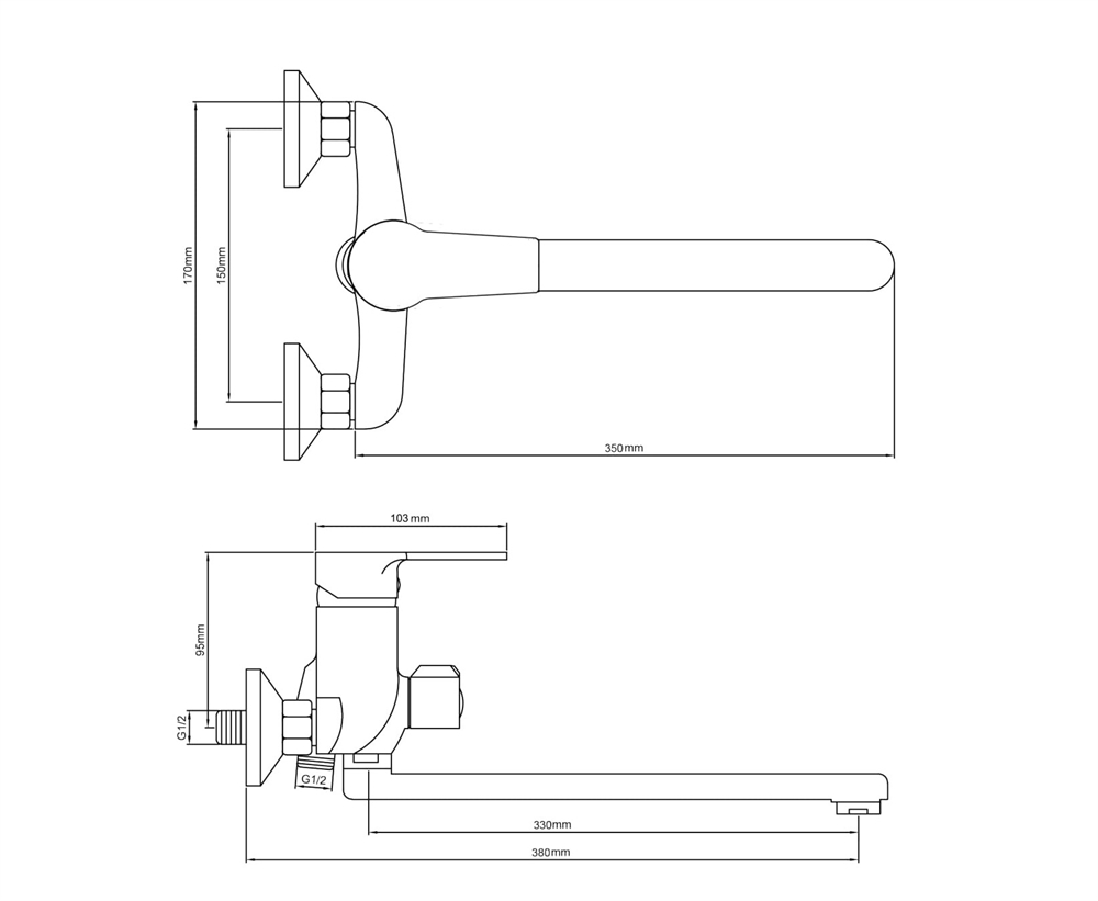 Смеситель L2006М oasis 2243