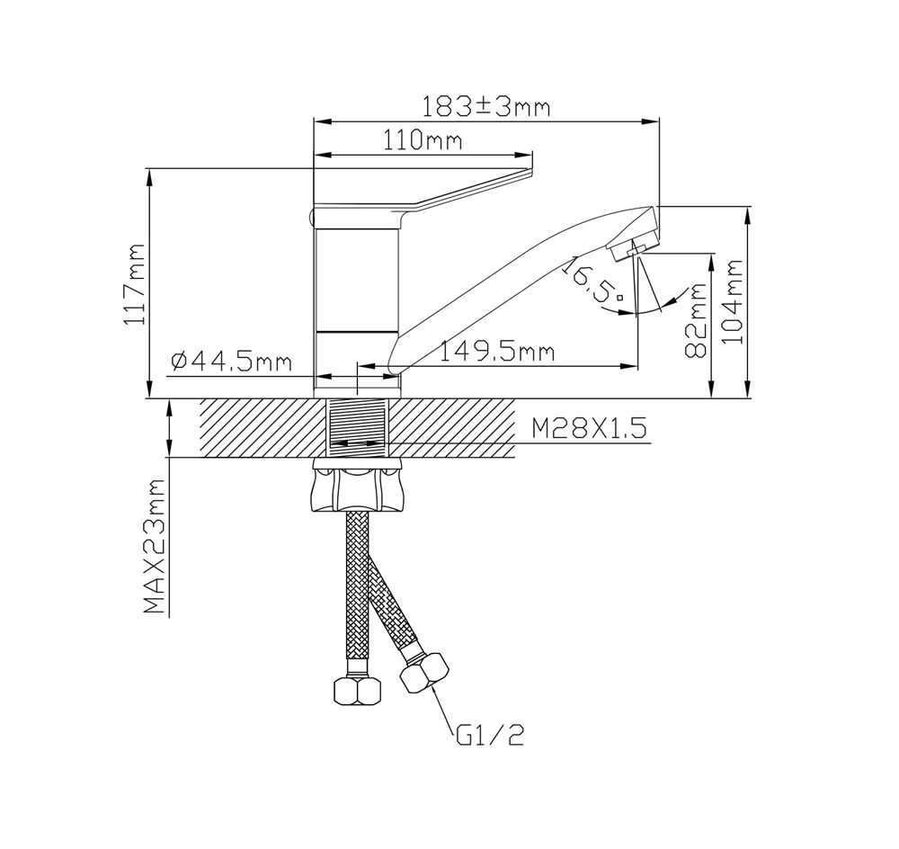 Смеситель L3017МG_Mat oasis 2255