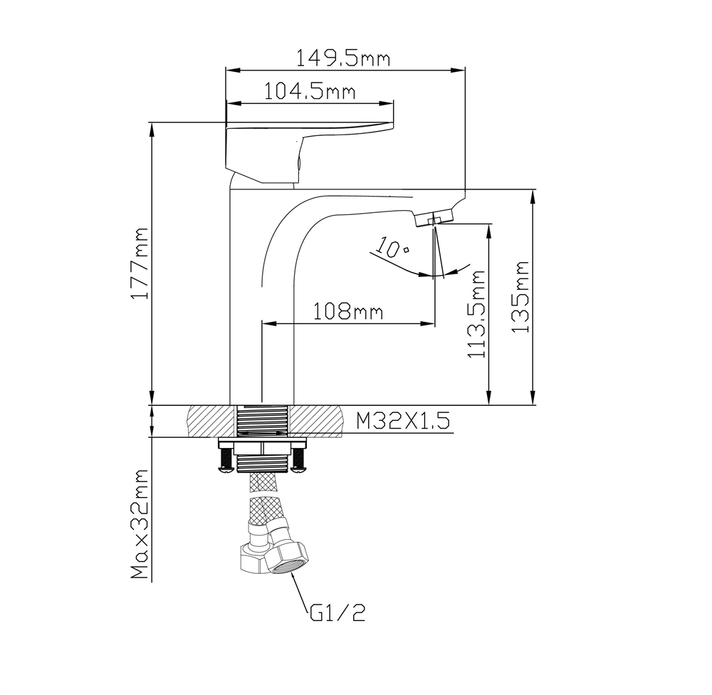 Смеситель L3018МG_Ren oasis 2256