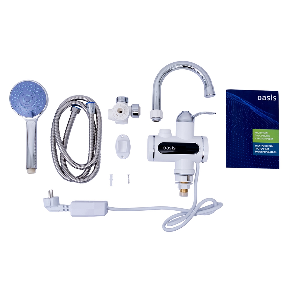 Электрический проточный водонагреватель EP-3 oasis 121