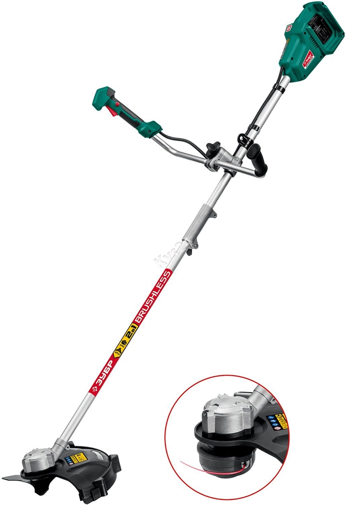 ЗУБР  С1-18, 36 В, 35/25.5 см, без АКБ, бесщеточный триммер (ТАБ-365) ТАБ-365