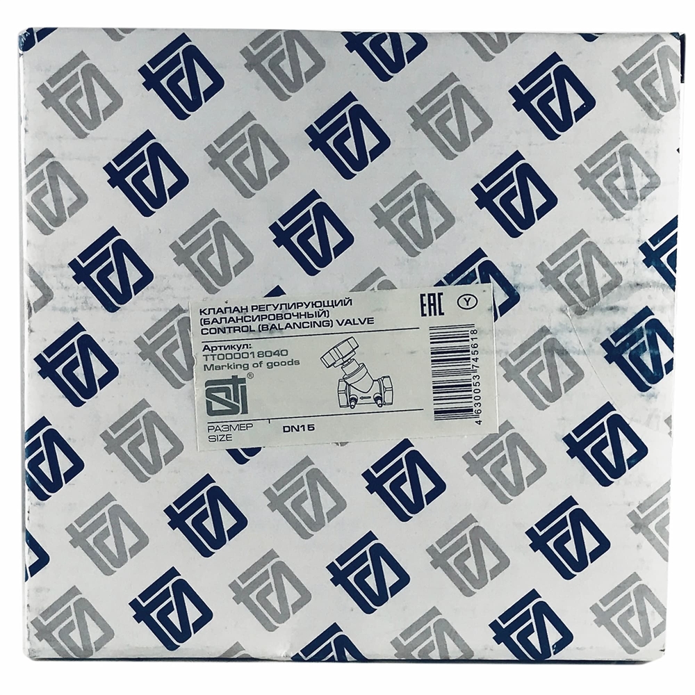 Клапан балансировочный STI ручной 15 (½") т тт000018040