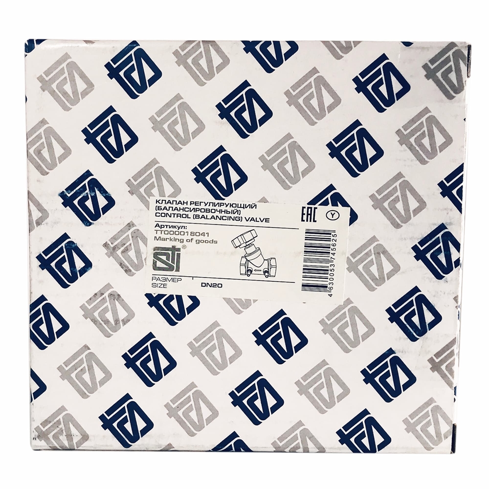 Клапан балансировочный STI ручной 20 (¾") т тт000018041