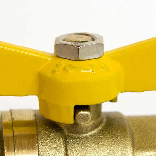 Кран шаровой газовый STI ГГ бабочка 20 т 00000003682