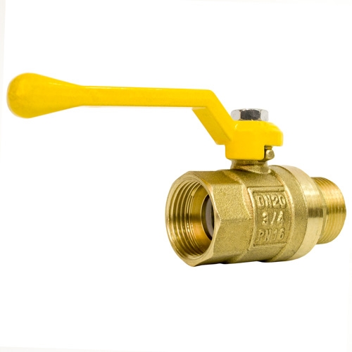 Кран шаровой газовый STI ШГ рычаг 20 т 00000003686