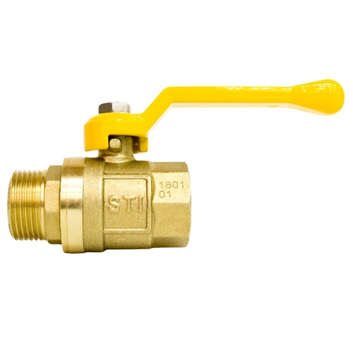 Кран шаровой газовый STI ШГ рычаг 20 т 00000003686