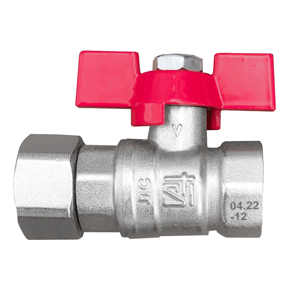 Кран шаровой STI накидная гайка 15 (для котлов) т тт000016925