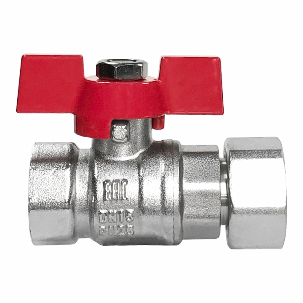 Кран шаровой STI накидная гайка 15 (для котлов) т тт000016925