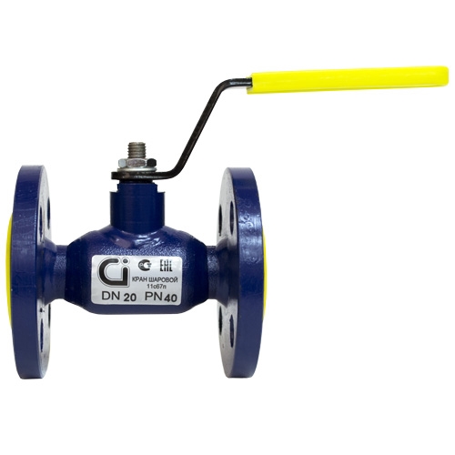 Кран шаровой Ci 11с67п фланец 20 (PN40) т тт000013370