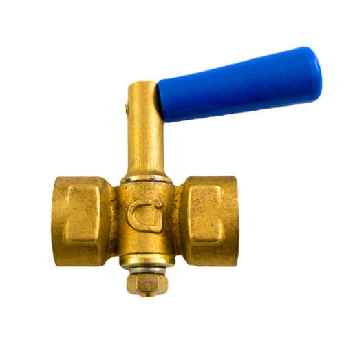 Кран для манометра Ci 11Б18бк 15 с ручкой (G½" - М20х1,5) т т0000000651