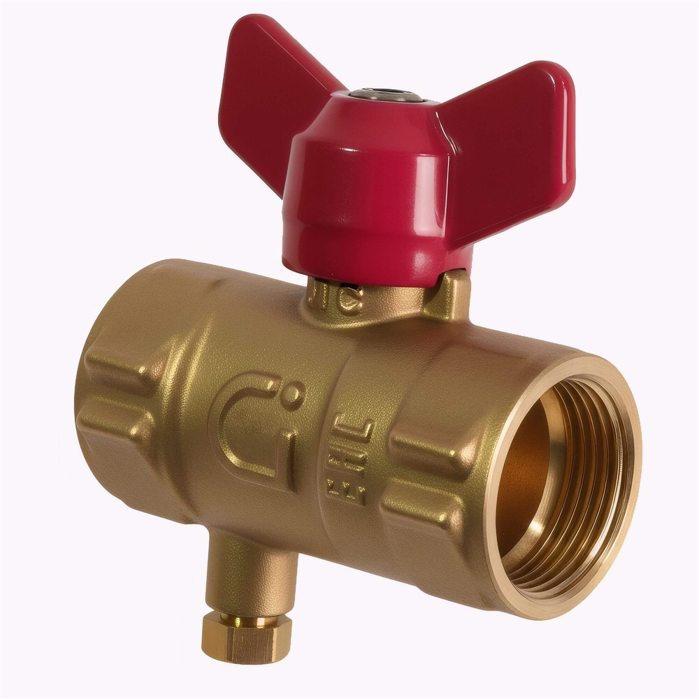 Кран шаровой для манометра Ci 11б27п(м)1с краном Маевского 15 (G½" - М20х1,5) т тт000018381