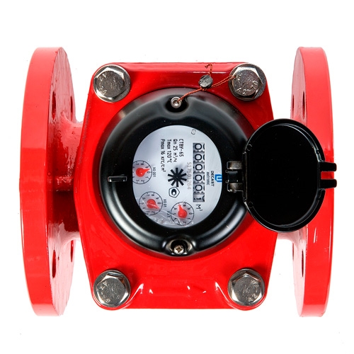 Счетчик воды Декаст СТВУ-65 турб. фланц. (универ.) т cт000112324