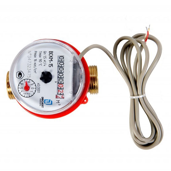 Счетчик воды Декаст ВСКМ-15 ДГ (80 мм, с КМЧ) т тт000015605