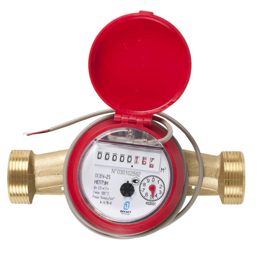 Счетчик воды Декаст ОСВУ-25 ДГ т тт000015611
