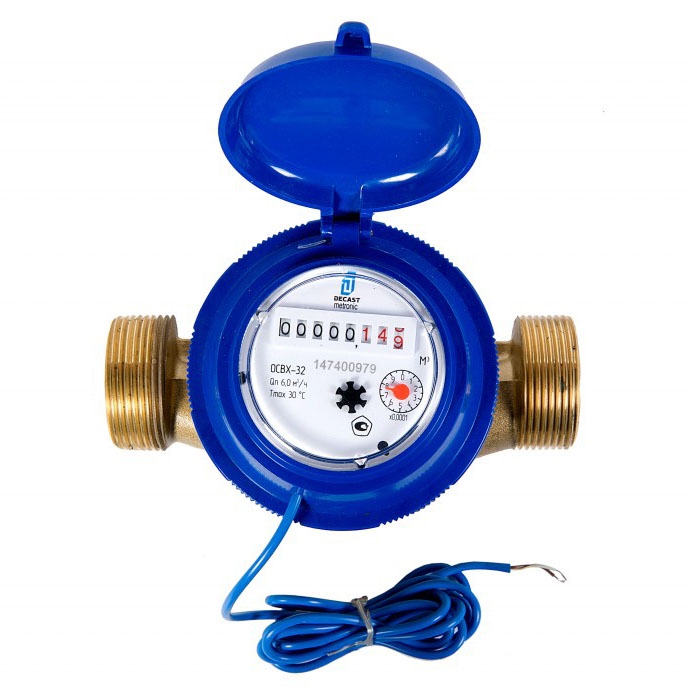 Счетчик воды Декаст ОСВХ-32 ДГ т тт000015614