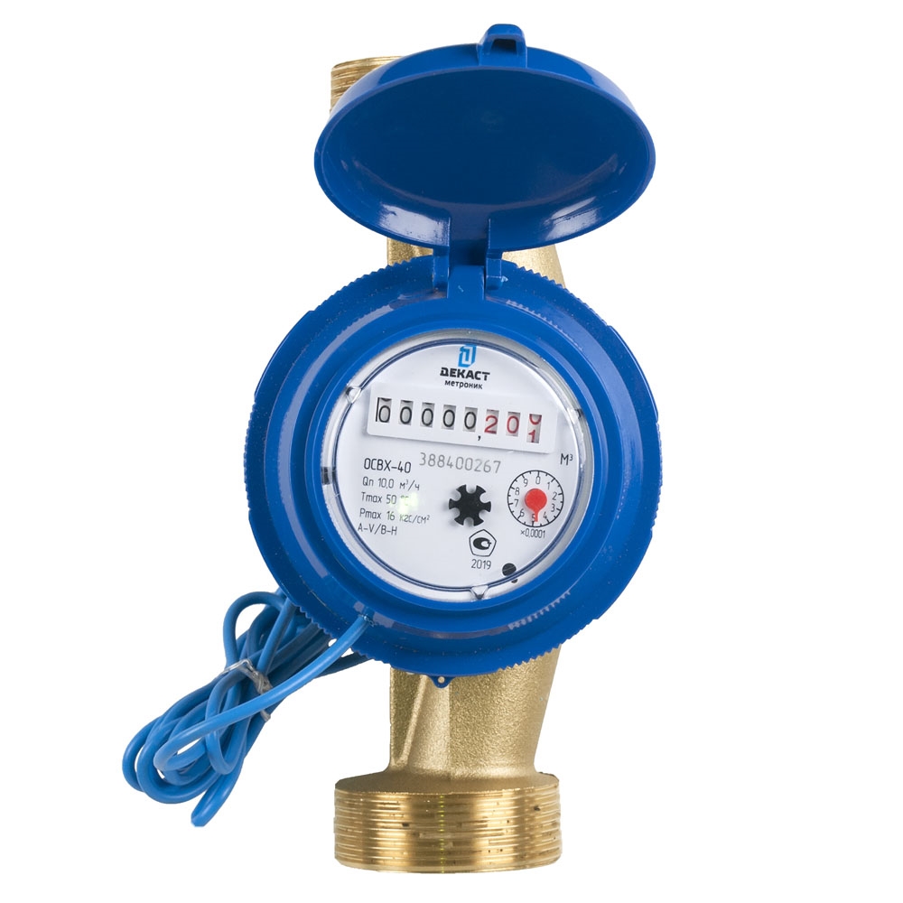 Счетчик воды Декаст ОСВХ-40 ДГ т тт000015617