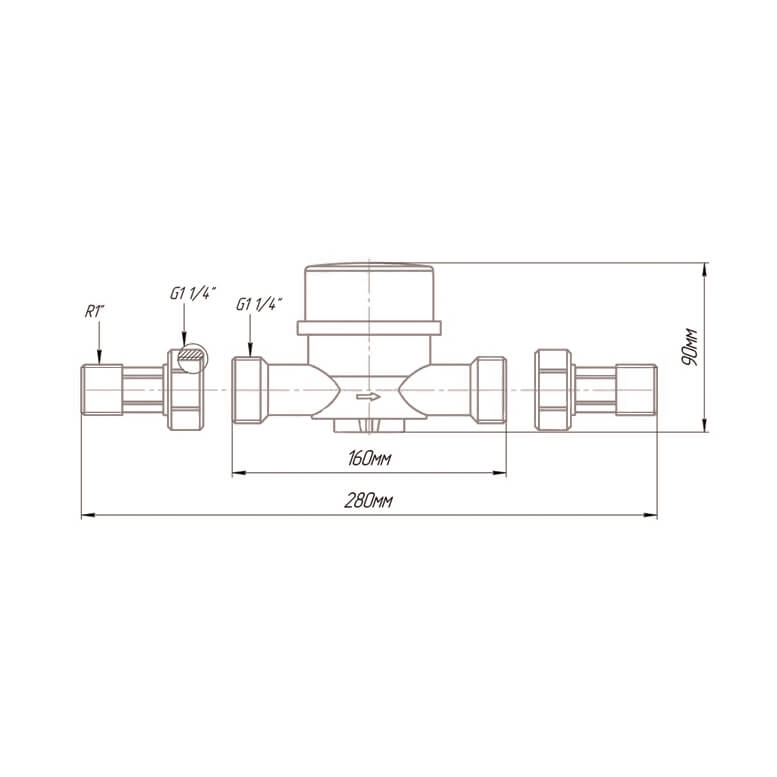 Счетчик воды Норма СВКМ-25 Г (универс. с КМЧ) т тт000008373