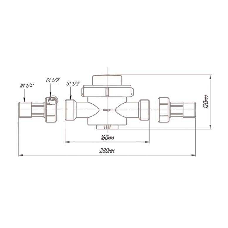 Счетчик воды Норма СВКМ-32 Г (универс. с КМЧ) т тт000008374