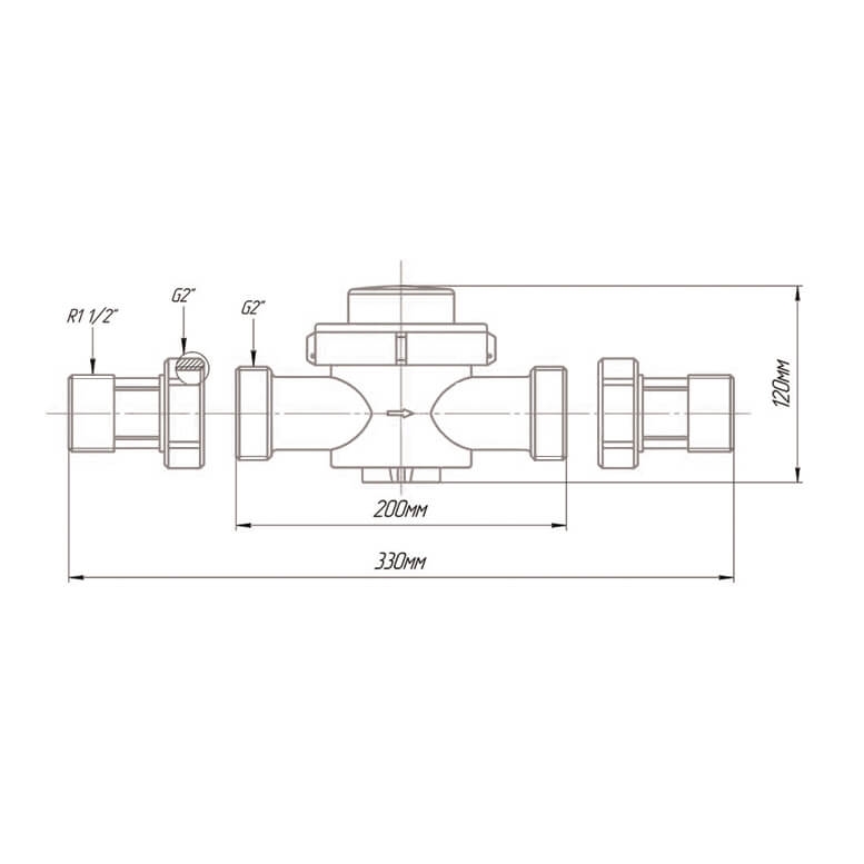 Счетчик воды Норма СВКМ-40 Х (холодн. с КМЧ) т тт000013120