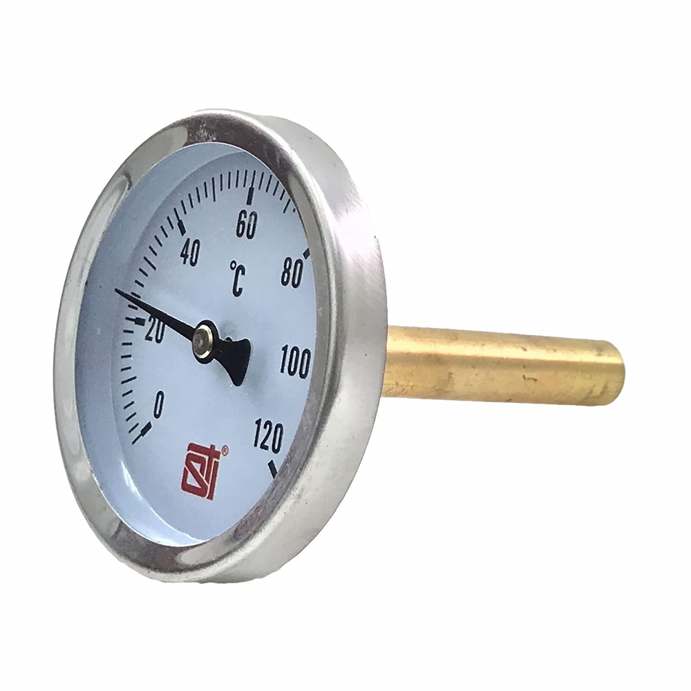 Термометр биметалл погружной STI ∅63 120°C (L75) т тт000018949