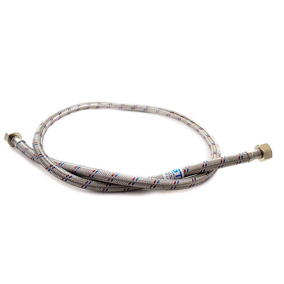 Гибкая подводка для воды (нерж. сталь) ГГ 1/2" 1,5м т 00000000520