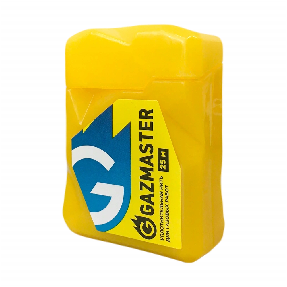 Газовая уплотнительная нить Gazmaster, бокс 25м. т тт000018670