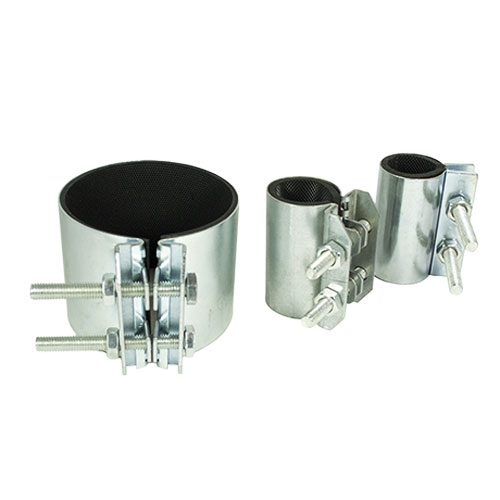 Хомут ремонтный оцинкованный КРАБ 20-24 (½") 70 мм. т тт000013416