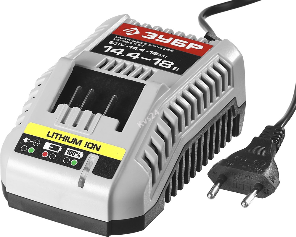 ЗУБР  М1, 14.4-18 В, зарядное устройство для Li-Ion АКБ (БЗУ-14.4-18 М1) БЗУ-14.4-18 М1