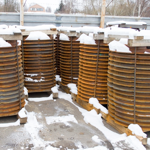 Люк чугунный (тип Т) 4 ушка, 250 кН т тт000014377