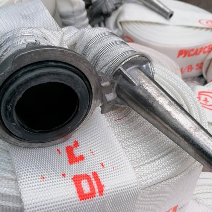 Рукав пожарный для ПК DN50 в сборе с ГР-50  алюминий/пластик и стволом РС-50.01 алюминий (РФ) т тт000016295