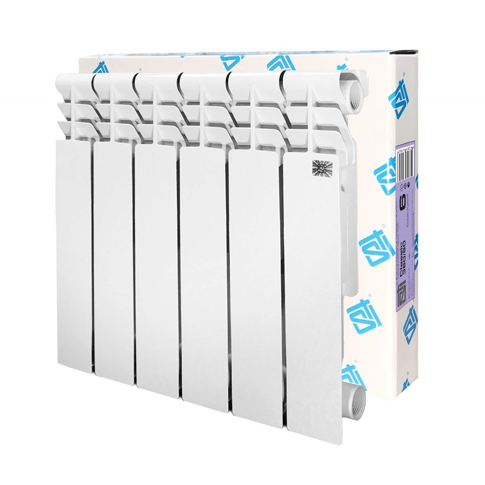 Алюминиевый радиатор STI Classic 350/80 6 сек. т т0000001026