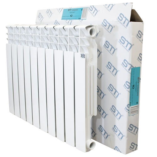 Алюминиевый радиатор STI Classic 500/80 10 сек. т т0000001033