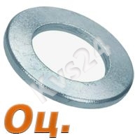 Шайба оцинкованная  М 36 DIN 125 Kvs 108693