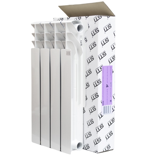 Биметаллический радиатор STI Bimetal 500/100 4 сек. т 00000004485
