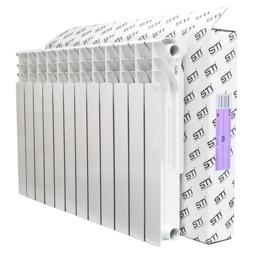 Биметаллический радиатор STI Bimetal 500/100 12 сек. т т0000001177