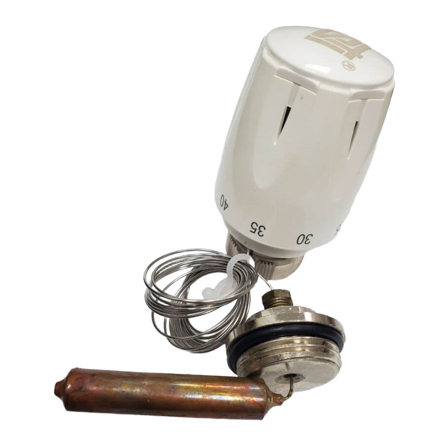 Термостатическая головка H-01 М30x1,5 с погружным датчиком и заглушкой т тт000015097