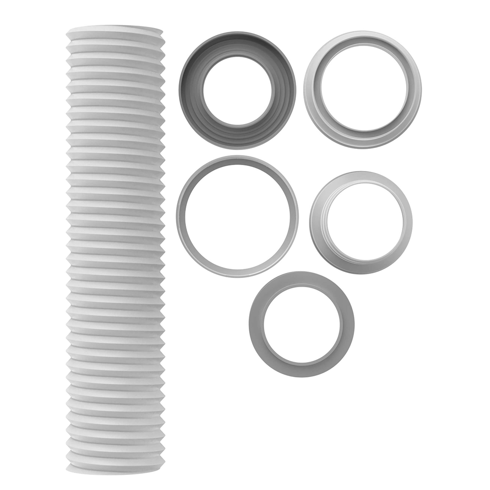 T928 Удлинитель гибкий для унитаза (гофра) армированный 280-560 мм. т тт000017774